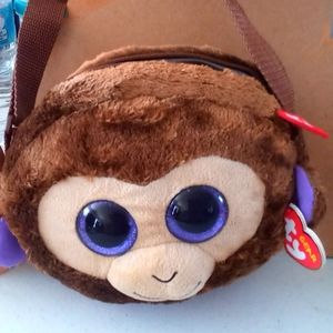 Ty Coconut zip bag w/strap & free gifts